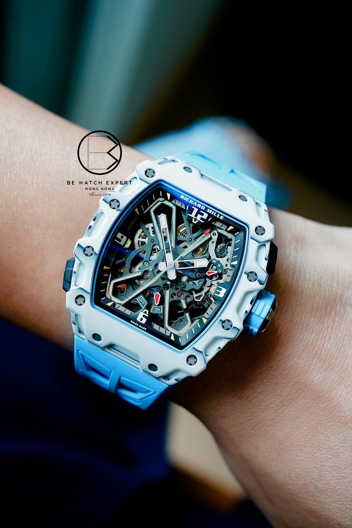 RM 35-03 White NTPT
Automatic Winding Rafael Nadal